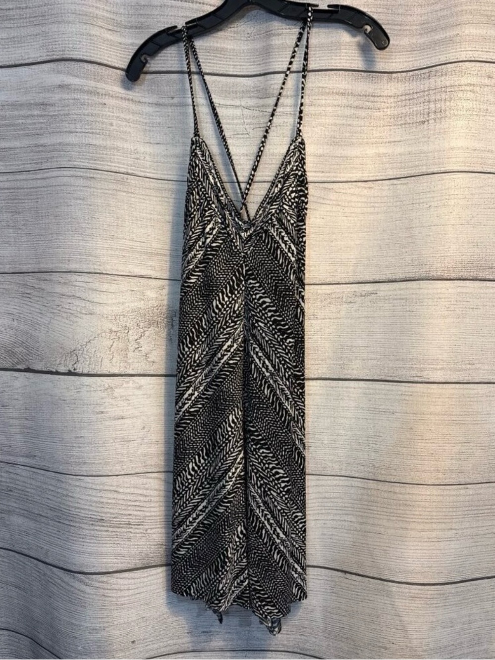 Robin Piccone Black & White Printed Dress